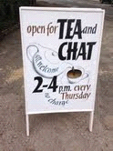 Tea and chat board